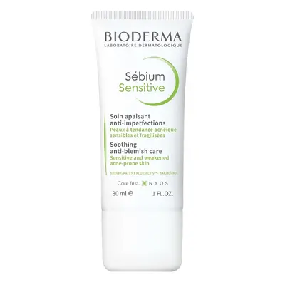 BIODERMA Sébium Sensitive zklidňující a hydratační krém pro podrážděnou pleť se sklonem k akné 3