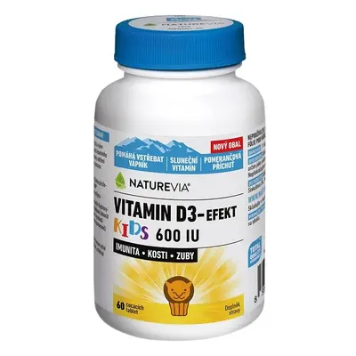 NatureVia Vitamin D3-Efekt Kids tbl.60