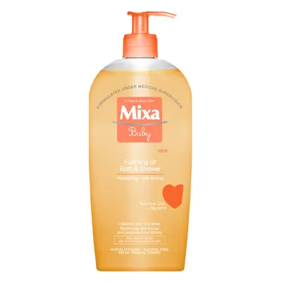 Mixa Baby pěnivý olej do sprchy i do koupele pro děti 400ml