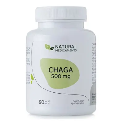 Natural Medicaments Chaga 500mg cps.90