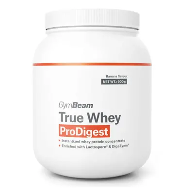 GymBeam True Whey ProDigest Banana flavour 900g