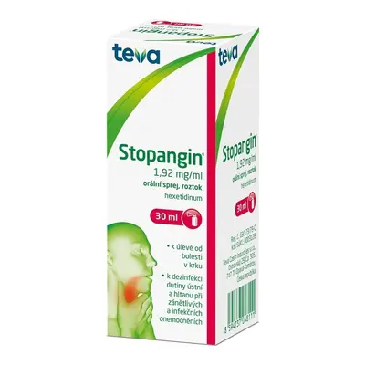 STOPANGIN sprej na ústní podání 30 ml