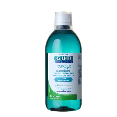 GUM ústní voda Paroex (CHX 0.06%) 500ml G1702EME