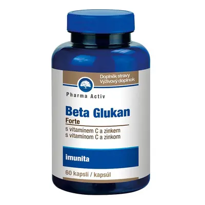 Beta Glukan Forte vitamín C a zinek cps.60