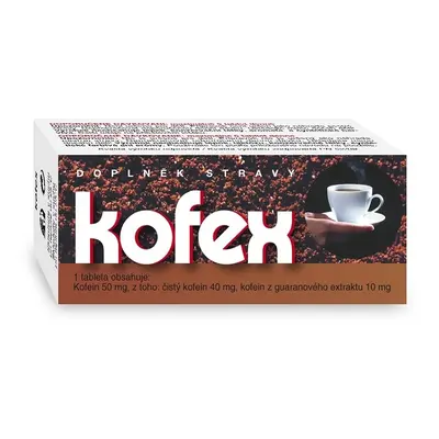 NATURVITA Kofex přírodní kofein + guarana 80 tablet