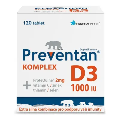 Preventan Komplex D3 1000IU 120 tablet