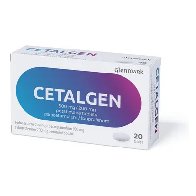 CETALGEN 500MG/200MG TBL FLM 20 II