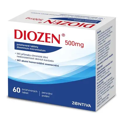 DIOZEN 500MG TBL FLM 60