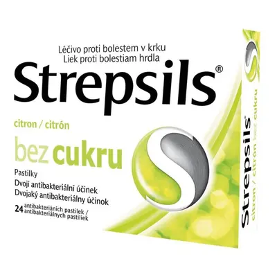 STREPSILS CITRON BEZ CUKRU 0,6MG/1,2MG PAS 24