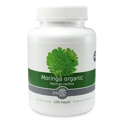 Imbio Moringa organic cps.100