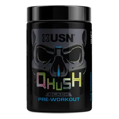 USN Qhush Black Pre - Workout 220g blue raspberry