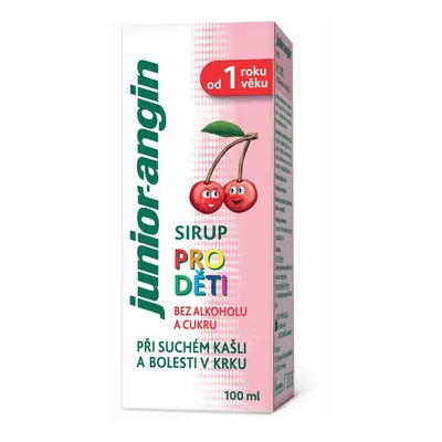 Junior-angin sirup pro děti 1r+ 100ml