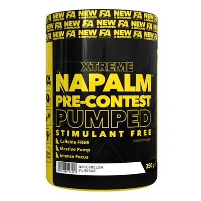 Fitness Authority Napalm Pre-Contest Pumped Stimulant Free 350 g sour watermelon