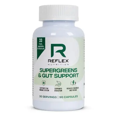 Reflex Supergreens Gut support 90 cps