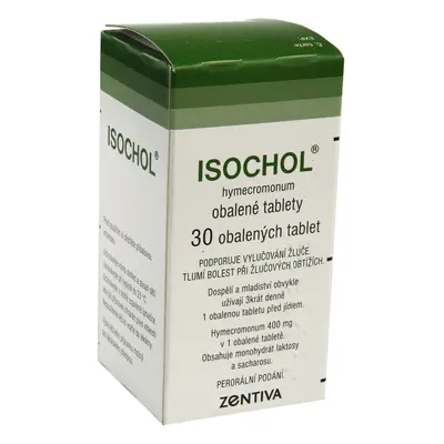 ISOCHOL 400MG TBL OBD 30