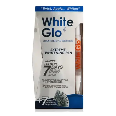 WHITE GLO Bělící pero 2.5ml+7 bělících pásek