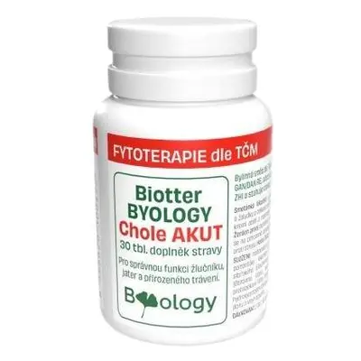 Biotter BYOLOGY Chole AKUT tbl.30