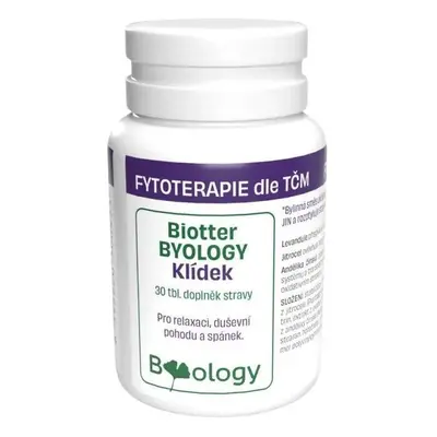 Biotter BYOLOGY Klídek tbl.30