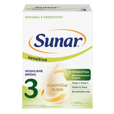 Sunar Sensitive 3 od 12m+ 500g