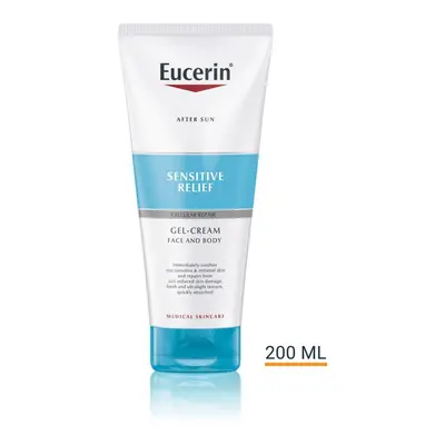 EUCERIN SUN Regenerační gelový krém po opalování Sensitive Relief 200 ml