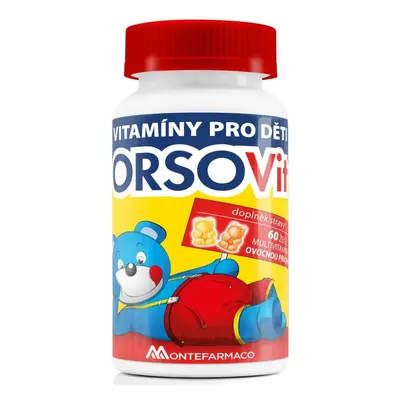 ORSOVit multivitamíny s ovocnou příchutí 60ks