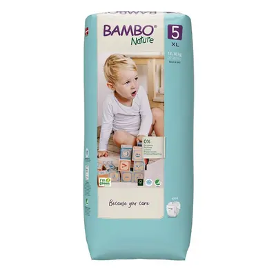 Bambo Nature 5 dětské plenky 12 - 18 kg 44 ks