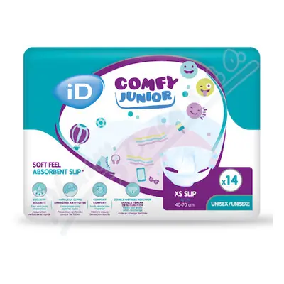 ID COMFY JUNIOR XS SLIP DĚTSKÉ, KALHOTKY ABSORPČNÍ ZALEPOVACÍ, 1 550 ML, B