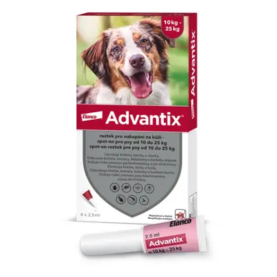 Advantix pro psy 10-25kg spot-on 1x2.5ml