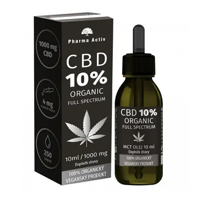 CBD 10% Full Spectrum 1000mg Organic 10ml