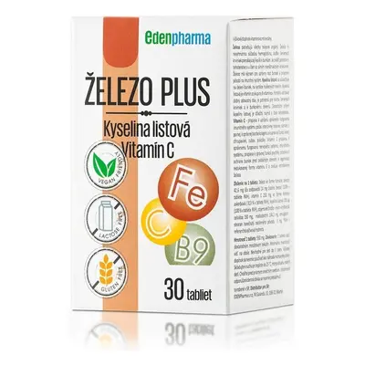 Edenpharma Železo Plus tbl.30