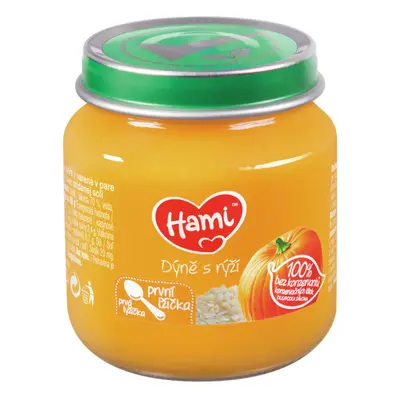 Hami Dýně s rýží první lžička 125g 4M+