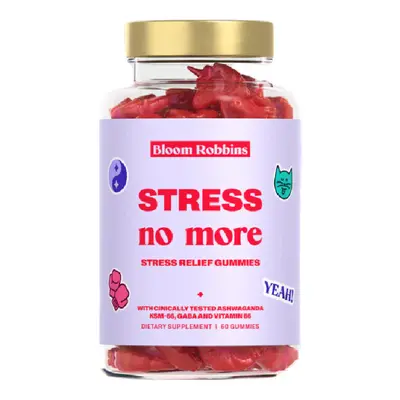 Bloom Robbins STRESS no more - vitamíny s ashwagandhou gumídci 60ks