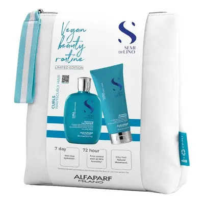 Alfaparf Semi di Lino Curls Vegan Beauty Routine set