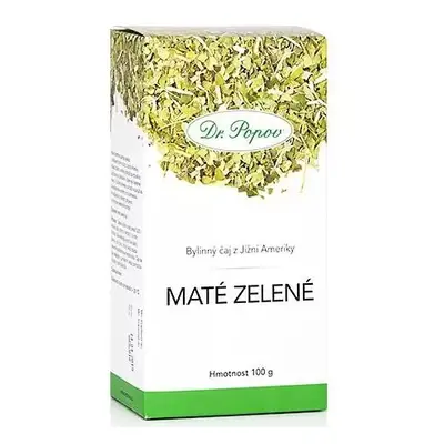 Dr.Popov Čaj Maté zelené 100g