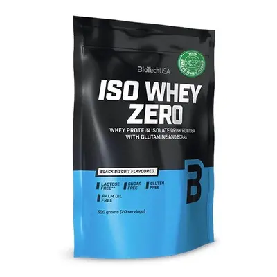 BioTech Iso Whey Zero 500 g black biscuit