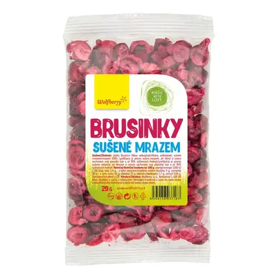 Brusinky lyofilizované 20g Wolfberry