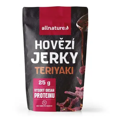 Allnature BEEF Teriyaki Jerky sušené hovězí maso 25g