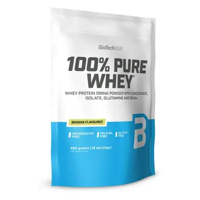 BioTech 100% Pure Whey 454g banana