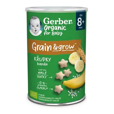 Gerber Křupky banánové BIO 35g 8M+