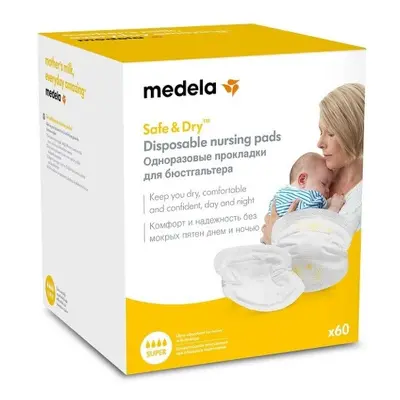 MEDELA Vložky do podprsenky jednorázové 60ks