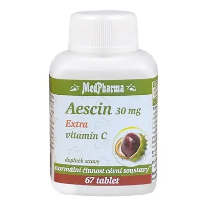 MedPharma Aescin 30mg Extra vitamin C tbl.67