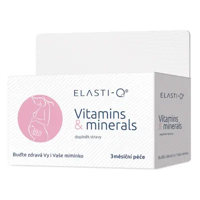 Elasti-Q Vitamins & Minerals s postupným uvolňováním 90 tablet