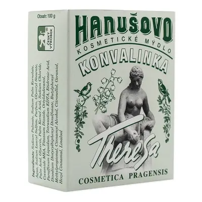 Hanušovo kosmetické mýdlo KONVALINKA 100g