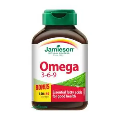 JAMIESON Omega 3-6-9 1200mg cps.150+50