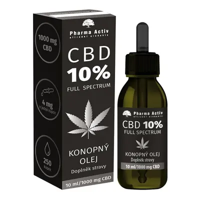 Konopný olej CBD 10 % 1000 mg 10 ml