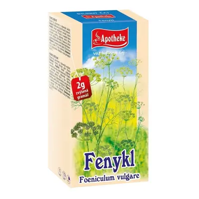 Apotheke Fenykl obecný čaj 20x2g