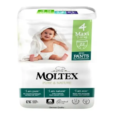 Moltex Pure&Nature Pants kalhotky Maxi 7-12kg 22ks