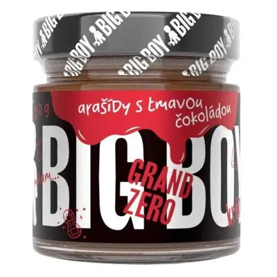 Big Boy Grand Zero 250 g arašídy s tmavou čokoládou