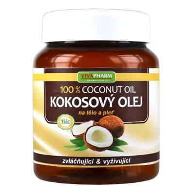 VIVAPHARM 100% kokosový olej na tělo a pleť 380ml