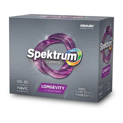 Walmark Spektrum Gummies Longevity 90+30 gummies navíc